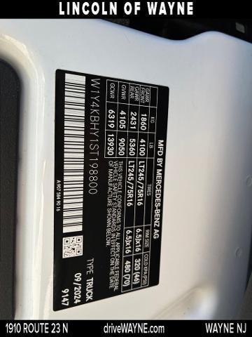 2025 Mercedes-Benz Sprinter 2500 Standard Roof 4-Cyl Diesel
