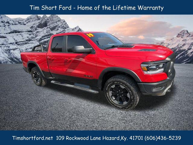 2019 Ram 1500 Rebel Quad Cab 4x4 6'4" Box