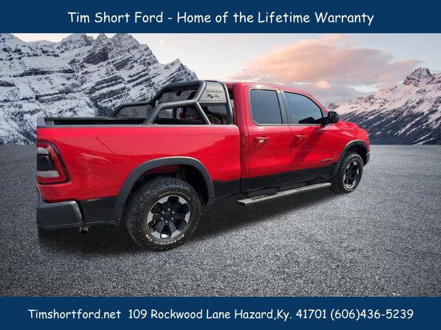 2019 Ram 1500 Rebel Quad Cab 4x4 6'4" Box