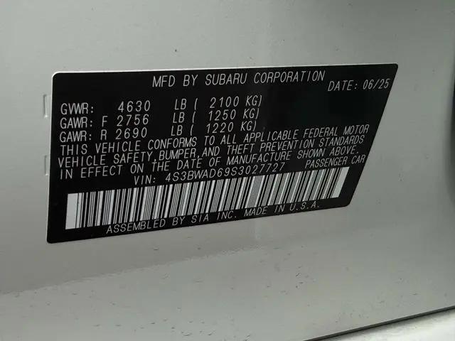 2025 Subaru Legacy Premium