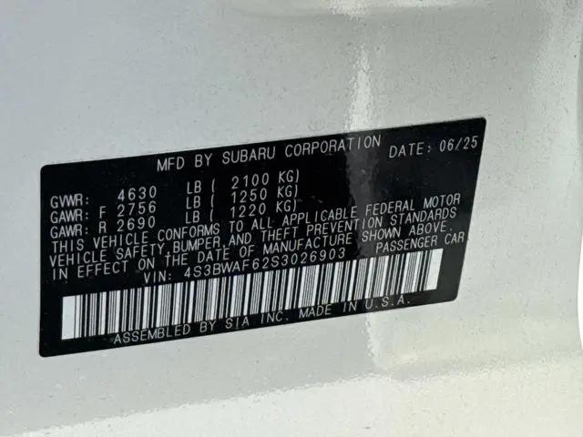 2025 Subaru Legacy Premium