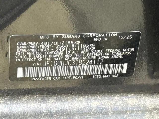 2026 Subaru Impreza RS