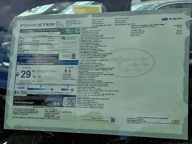2026 Subaru Forester Base
