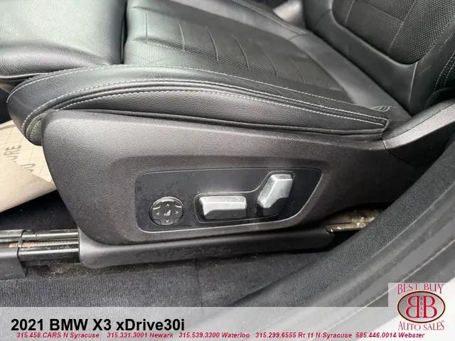 2021 BMW X3 xDrive30i