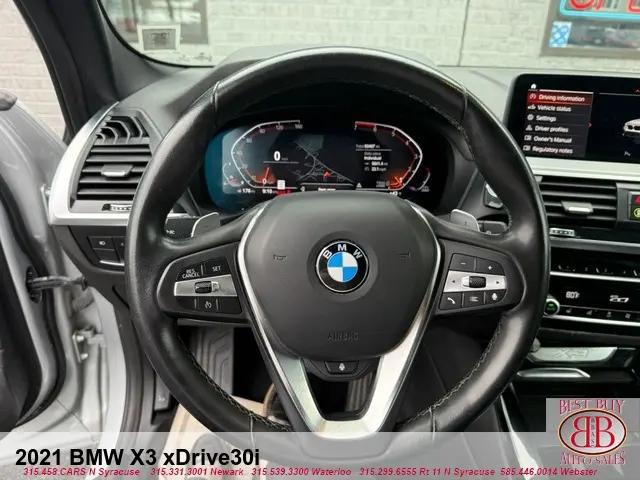 2021 BMW X3 xDrive30i