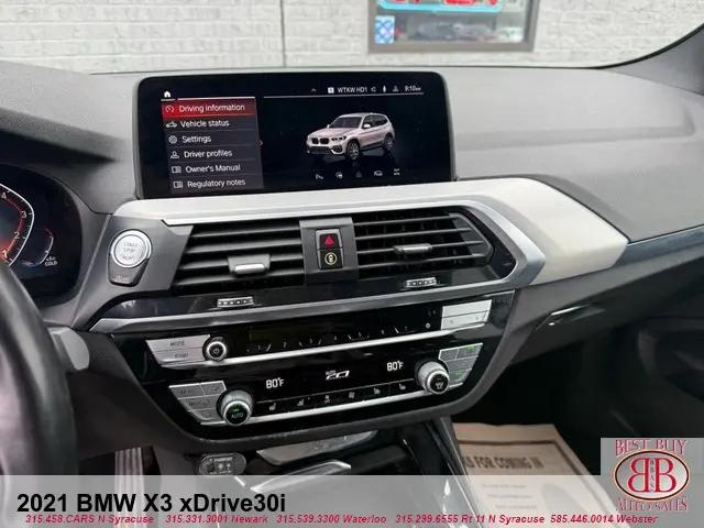 2021 BMW X3 xDrive30i