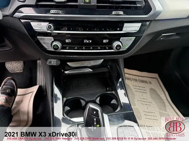 2021 BMW X3 xDrive30i