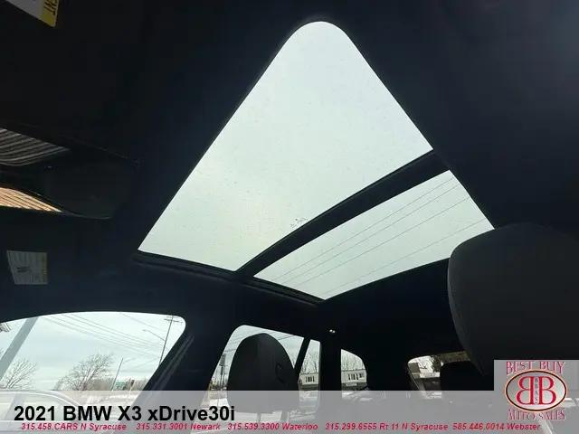 2021 BMW X3 xDrive30i
