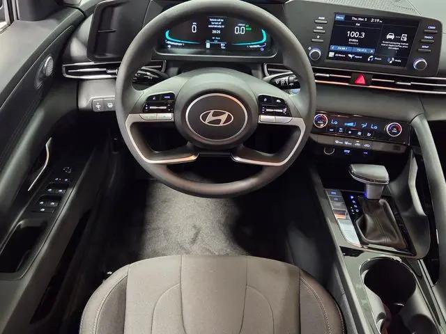 2026 Hyundai Elantra Hybrid Blue