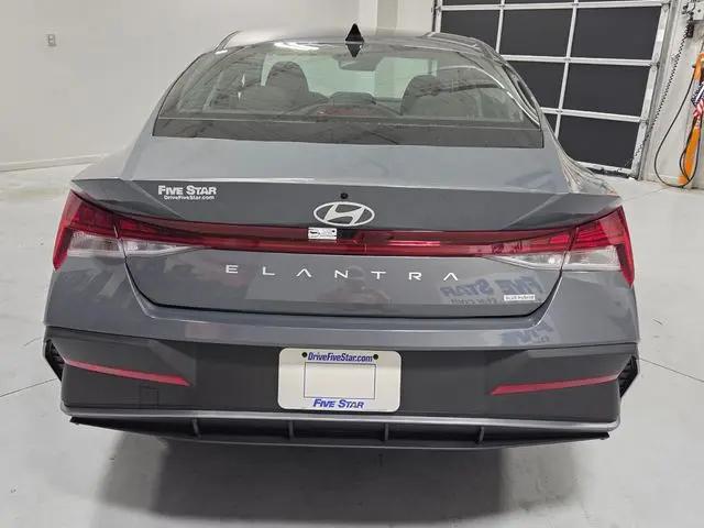 2026 Hyundai Elantra Hybrid Blue