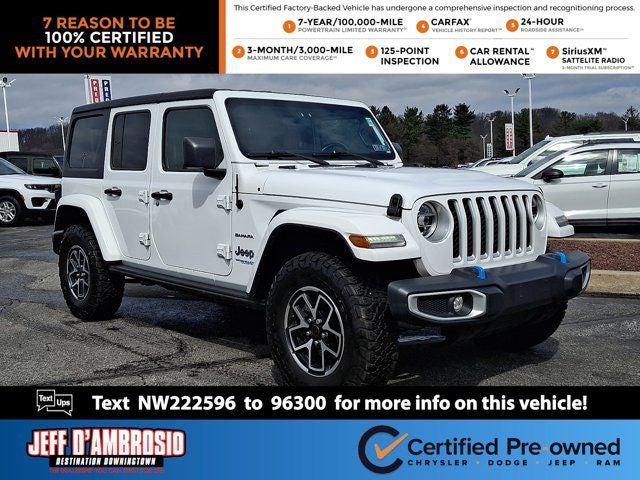 2022 Jeep Wrangler 4xe Unlimited Sahara 4x4