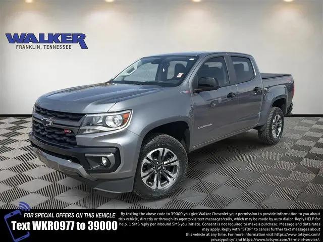 2021 Chevrolet Colorado 4WD Crew Cab Short Box Z71 for sale in Franklin, TN