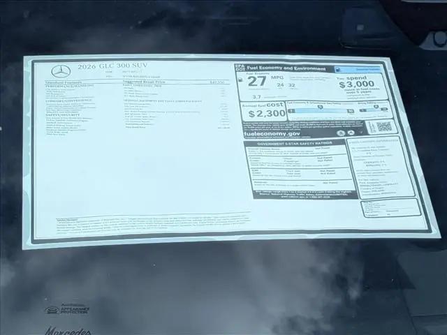 2026 Mercedes-Benz GLC GLC 300
