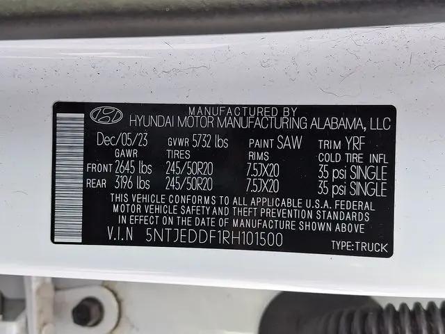 2024 Hyundai Santa Cruz Limited