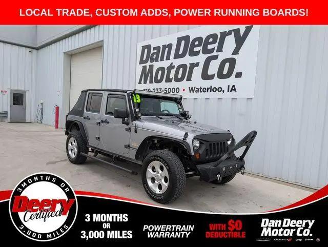 2013 Jeep Wrangler Unlimited Sahara for sale in Waterloo, IA