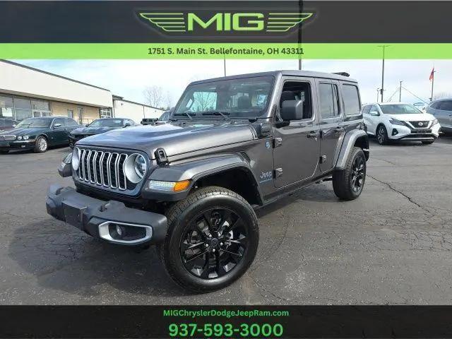 2025 Jeep Wrangler 4xe Sahara 4xe for sale in Bellefontaine, OH