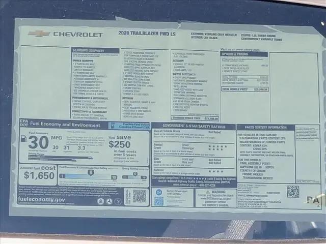 2026 Chevrolet TrailBlazer FWD LS
