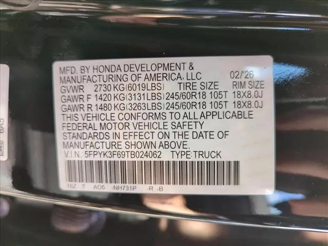 2026 Honda Ridgeline TrailSport