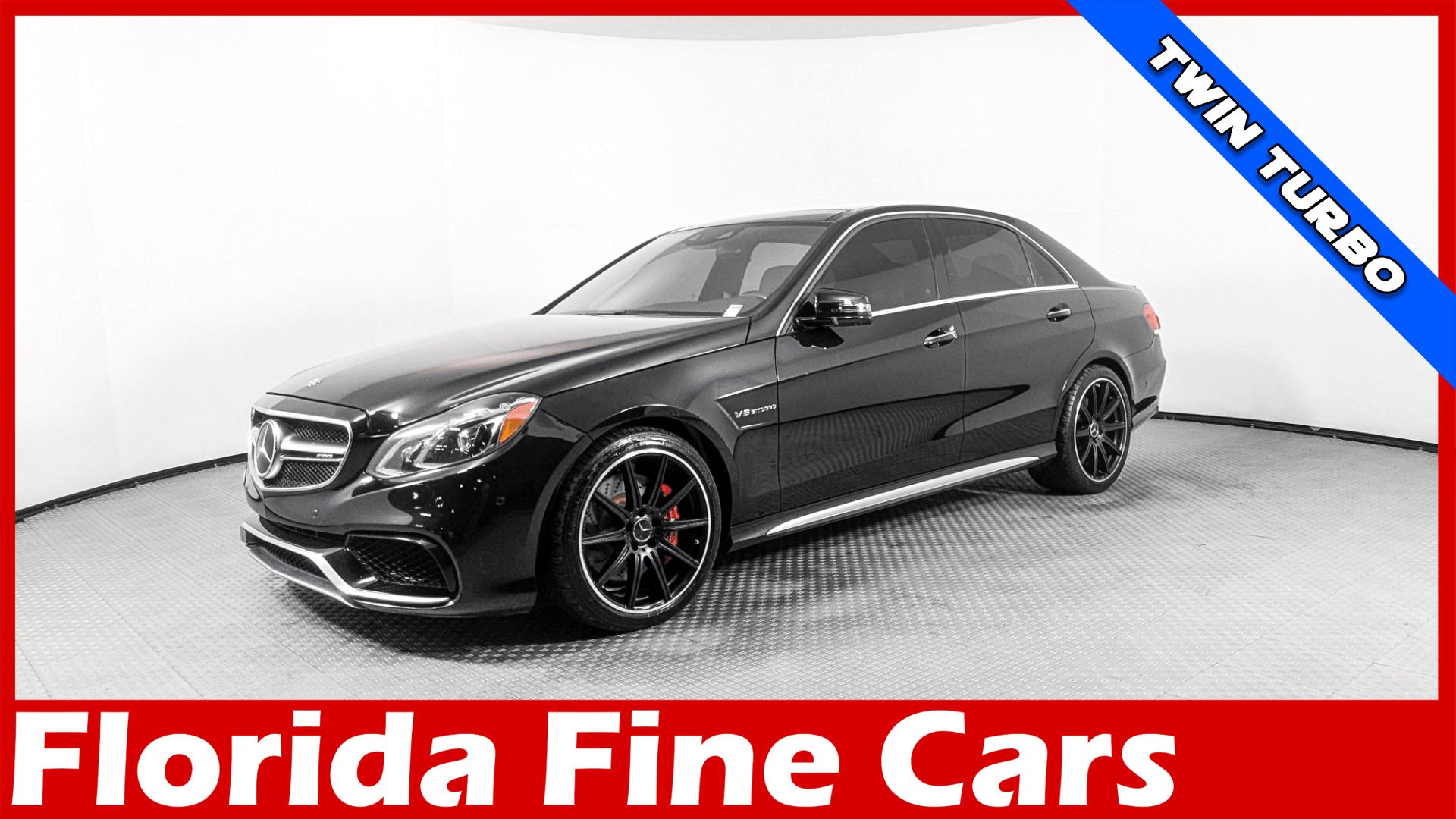 2015 Mercedes-Benz E-Class E 63 AMG S-Model Sedan 4MATIC