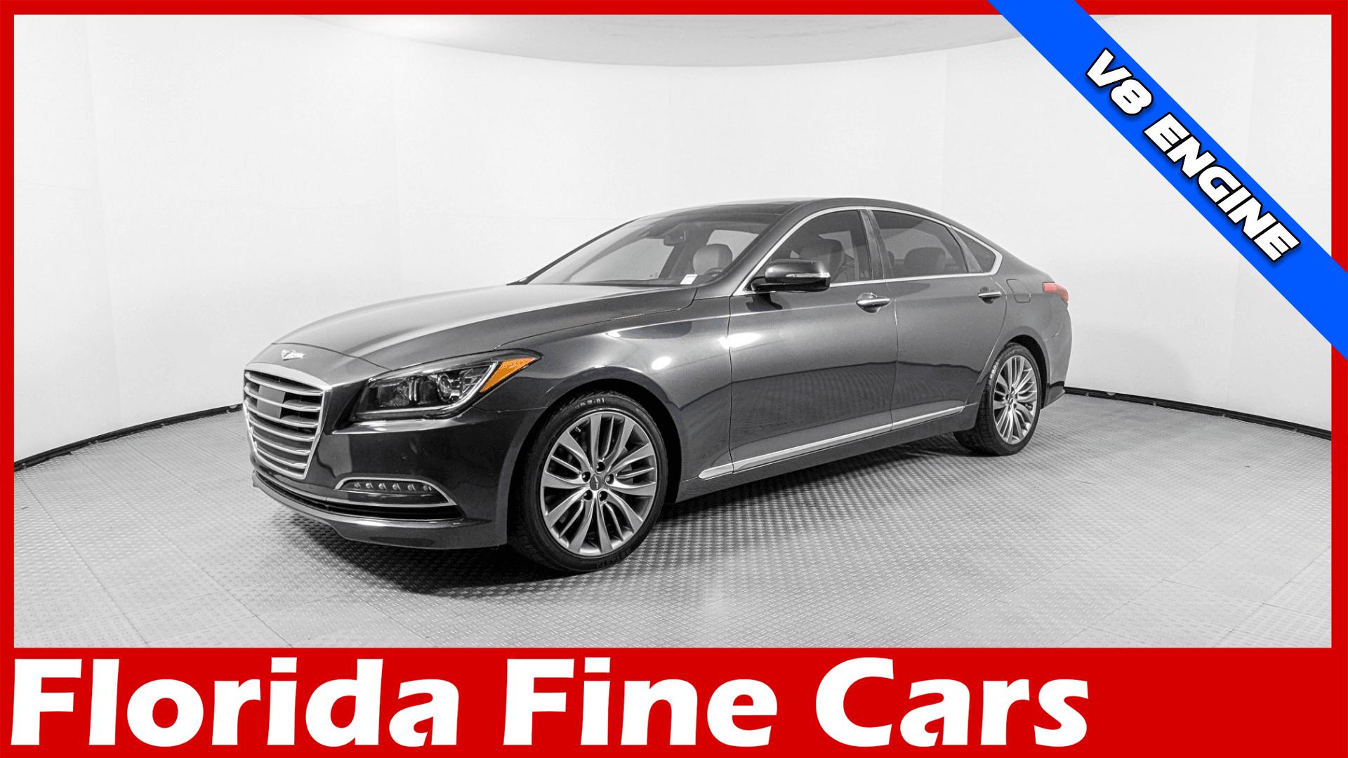 Patagonia Blue Metallic 2017 Genesis G80 5.0L Ultimate Sedan Rear-Wheel Drive Automatic