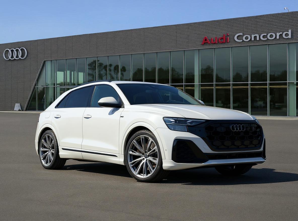 Glacier White metallic 2026 Audi Q8 quattro Prestige 55 TFSI SUV / Crossover All-Wheel Drive Automatic