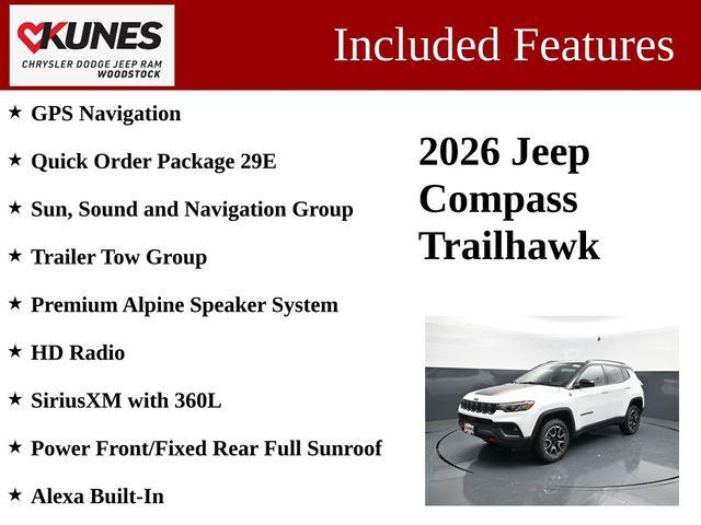 2026 Jeep Compass COMPASS TRAILHAWK 4X4 2026 Jeep Compass COMPASS TRAILHAWK 4X4