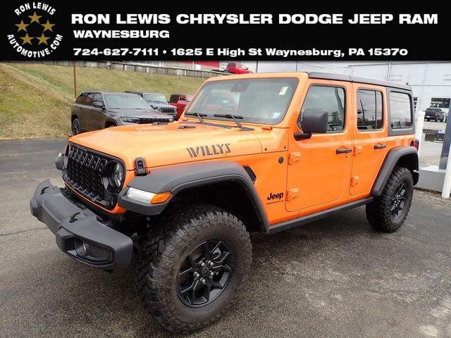 2025 Jeep Wrangler WRANGLER 4-DOOR WILLYS 2025 Jeep Wrangler WRANGLER 4-DOOR WILLYS