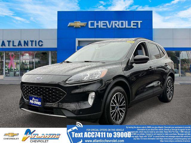 Black Metallic 2021 Ford Escape Hybrid Plug-in Titanium FWD SUV / Crossover Front-Wheel Drive Continuously Variable Transmission