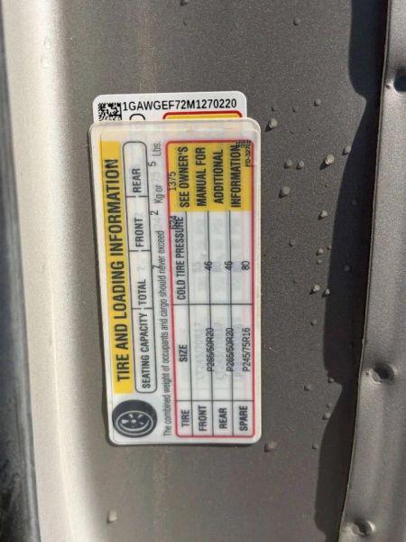 2021 Chevrolet Express Passenger RWD 2500 Regular Wheelbase LS