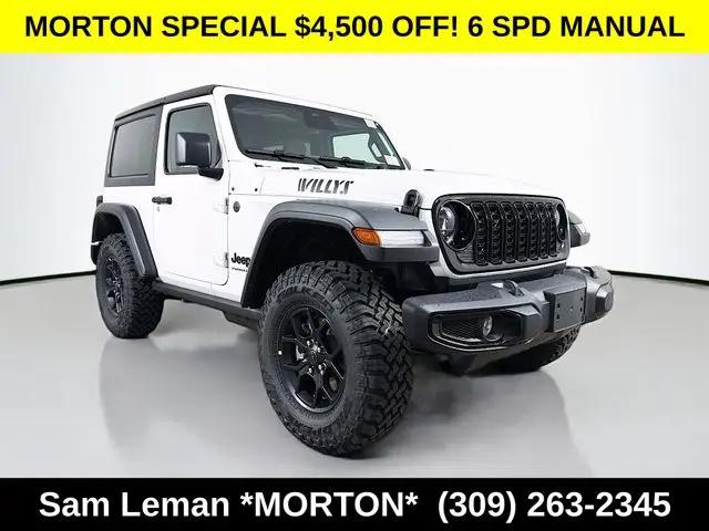 2026 Jeep Wrangler 2-Door Willys 4x4 for sale in Morton, IL