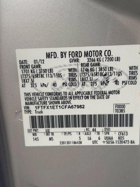 2012 Ford F-150 XLT