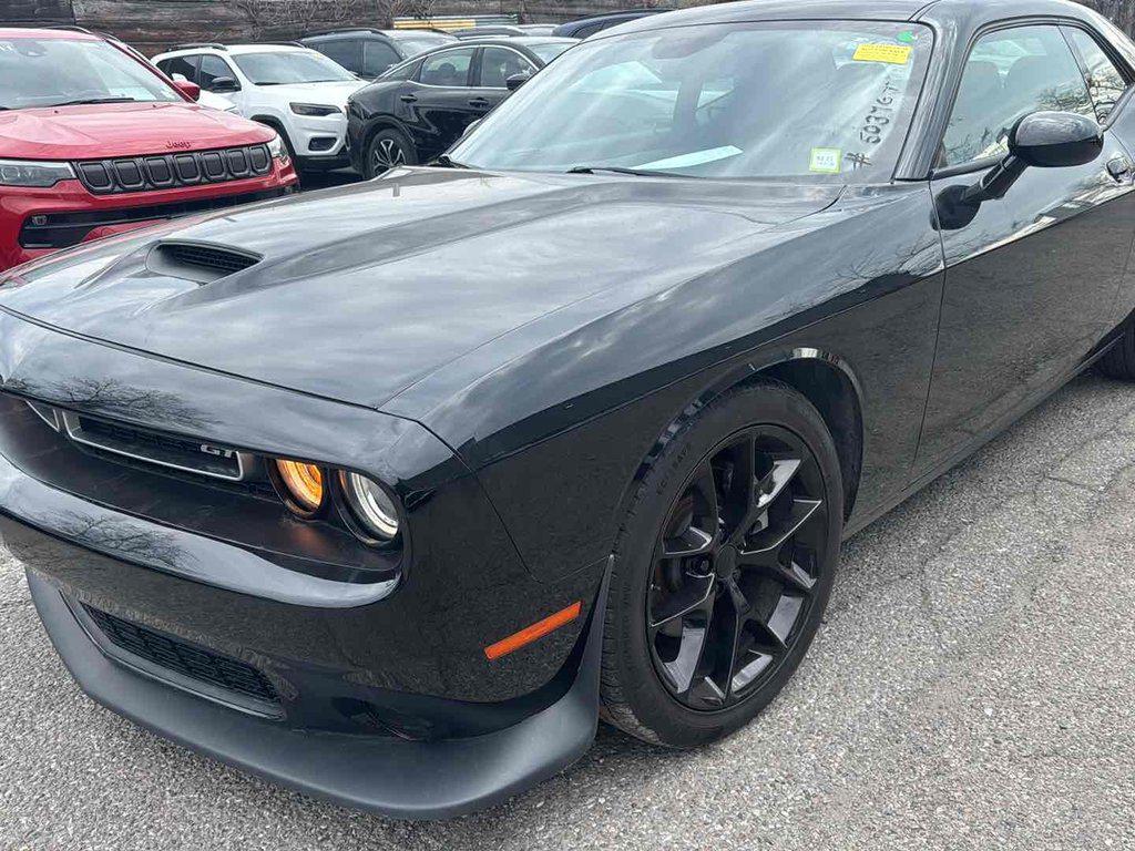 Pitch Black Clearcoat 2023 Dodge Challenger GT RWD Coupe Rear-Wheel Drive Automatic