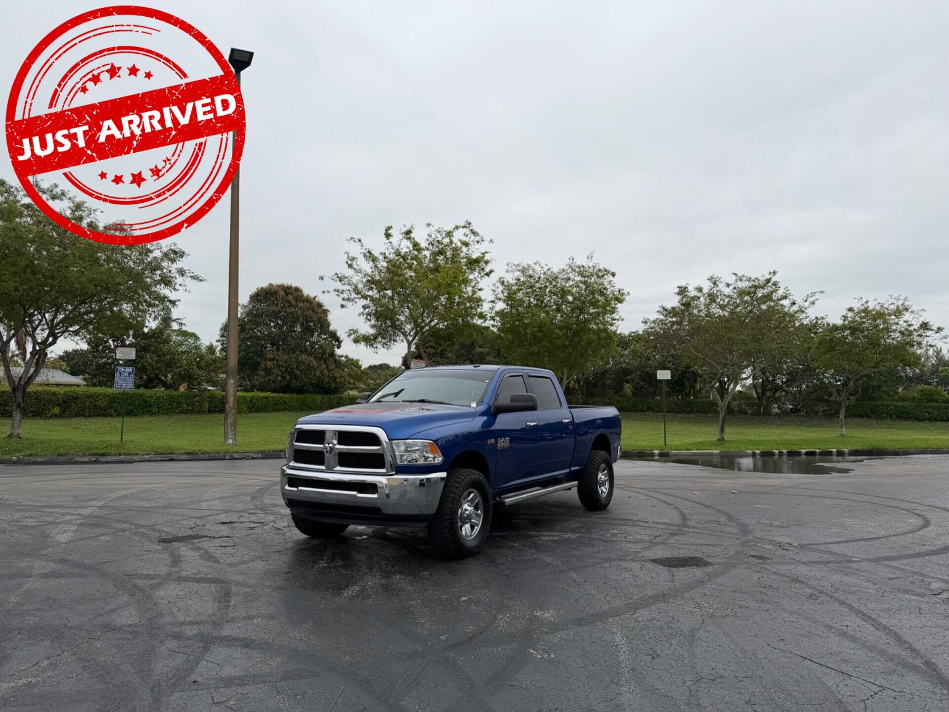 2018 RAM 2500 SLT Crew Cab 4WD