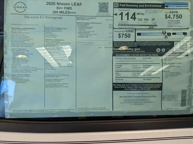 2026 Nissan LEAF SV+