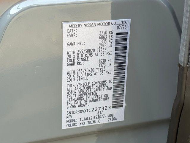 2026 Nissan Pathfinder Platinum