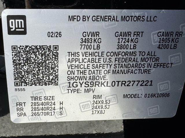 2026 Cadillac Escalade ESV Platinum Sport