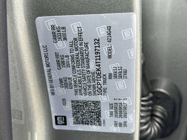2026 Chevrolet Colorado Z71, 4WD