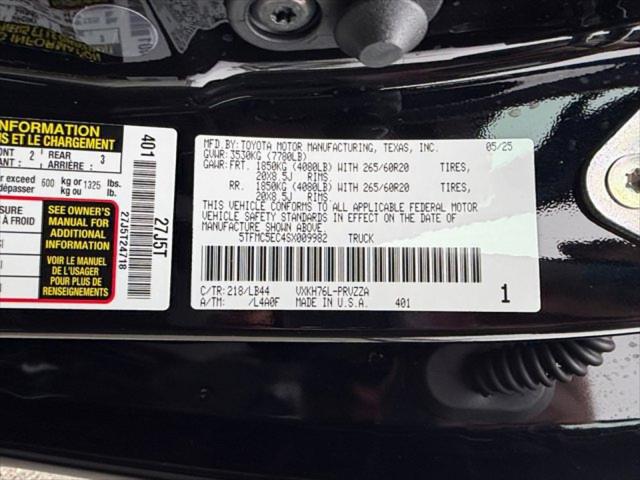 2025 Toyota Tundra 1794 Edition CrewMax 6.4' Bed