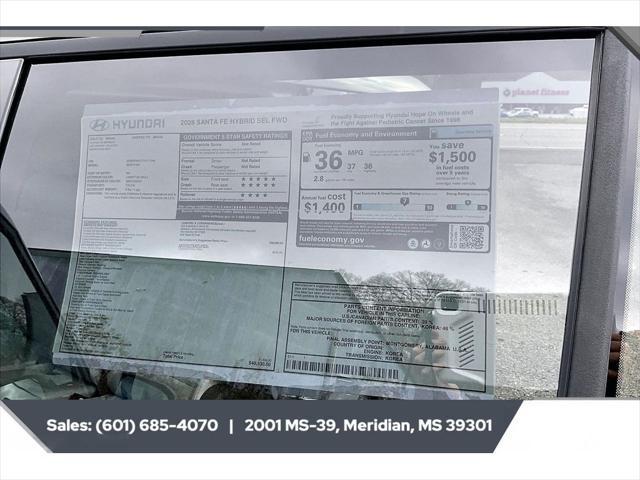 2026 Hyundai Santa Fe Hybrid SEL