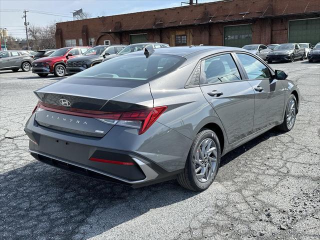 2026 Hyundai Elantra Hybrid Blue