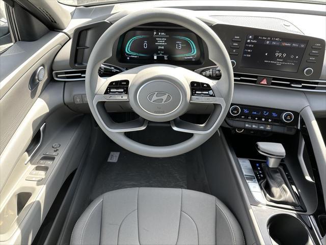 2026 Hyundai Elantra Hybrid Blue