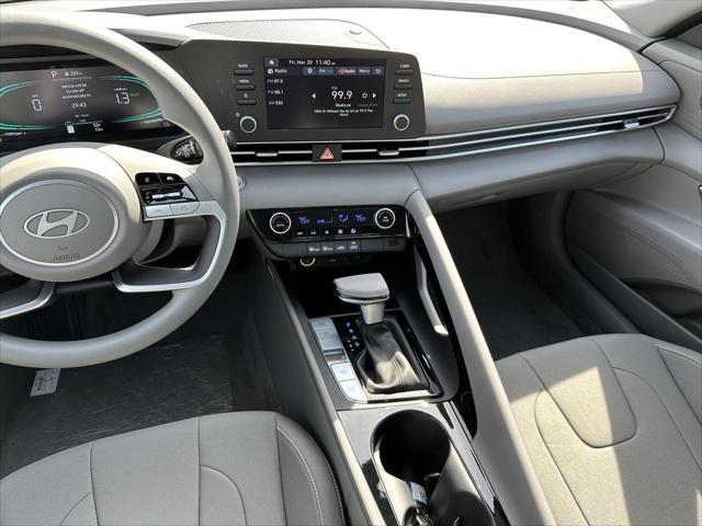 2026 Hyundai Elantra Hybrid Blue