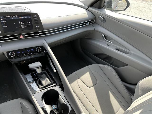 2026 Hyundai Elantra Hybrid Blue