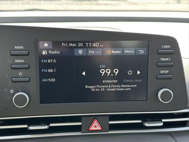 2026 Hyundai Elantra Hybrid Blue