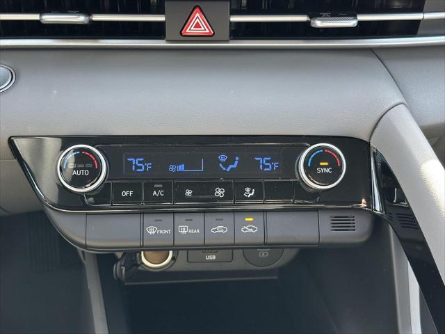 2026 Hyundai Elantra Hybrid Blue