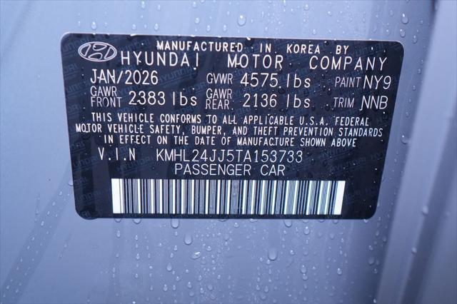 2026 Hyundai Sonata Hybrid Blue
