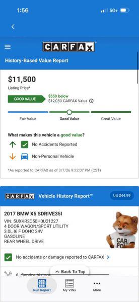 2017 BMW X5 sDrive35i
