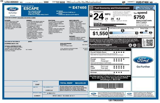 2017 Ford Escape S for sale in El Dorado Springs, MO