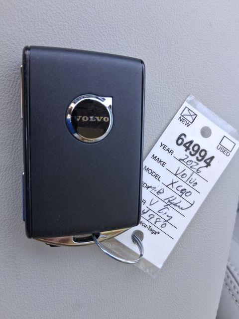 2026 Volvo XC90 Ultra, B6 AWD Gas (mild hybrid), Gasoline, Bright, 7 Seats