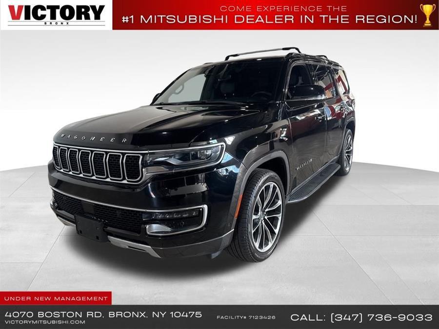 Diamond Black Crystal Pearlcoat 2022 Jeep Wagoneer Series II 4WD SUV / Crossover Four-Wheel Drive Automatic